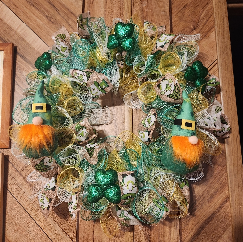 Saint Patrick Day Wreath